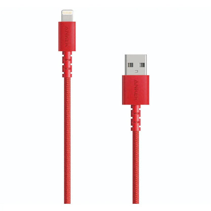 PowerLine Select+ USB-A to Lightning Cable 3ft/0.9m [Apple MFi Certified] Braided Nylon Fast A8012 - Anker Singapore