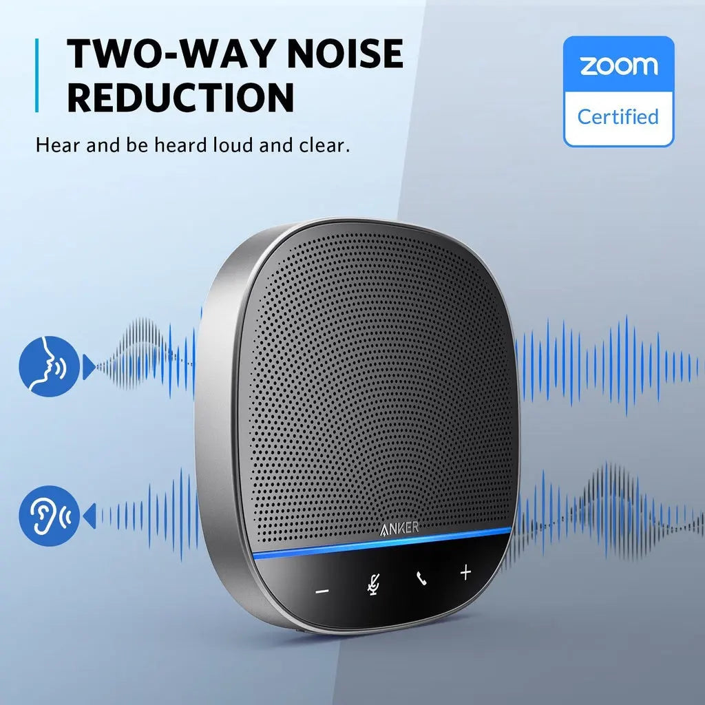 ANKER PowerConf S500 スピーカーフォン PowerConf S500 Bluetooth Speakerphone, Zoom Certified A3305 - Anker