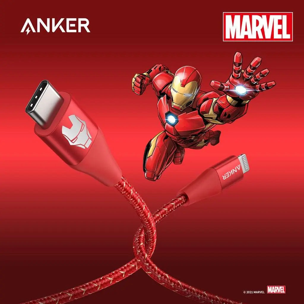 Marvel PowerLine+ II USB-C to Lightning Cable 3ft | 6ft A9548 | A9551