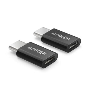 USB-C to Micro USB Adapter [2 in 1 Pack] 480 Mbps B8174 - Anker Singapore