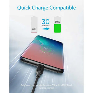 PowerLine III USB-A to USB-C Cable 10ft/3m Fast Charging A8874 - Anker Singapore