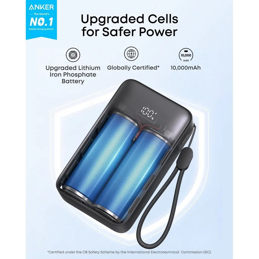 Anker Zolo Power Bank 30W 3セット Anker Zolo Power Bank 10000mAh 30W Fast Charging Compact Portable