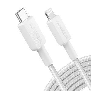 322 PowerLine USB-C to Lightning Cable 10ft/3m 60W Cable A81B7 - Anker Singapore