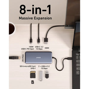 USB C Hub, PowerExpand 8-in-1 USB C Adapter A8383 - Anker Singapore