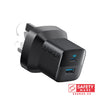 Anker Charger 323 Powerport 33W USB C Charger A2331 - Black