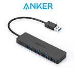 Ultra Slim 4-Port USB 3.0 Data Hub (0.75ft/2ft) Extended Cable A7516 - Anker Singapore