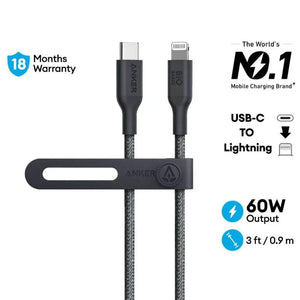 542 60W USB C to Lightning Cable Type C 3ft Cable A80B5 - Anker Singapore