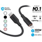 641 PowerLine III Flow USB-C to Lightning Cable 3ft/0.9m 100W Cable A8662 - Anker Singapore