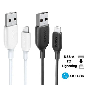 PowerLine III USB-A to Lightning Cable 6ft/1.8m High-Speed Charging Cable A8813 - Anker Singapore