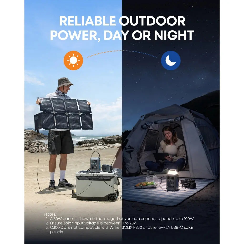 Anker SOLIX C300 DC Portable Power Station - 288Wh | 300W A1726 Anker Singapore