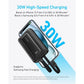 Anker Zolo Powerbank 10,000mAh 30W Fast Portable Charger Built-in USB-C Lightning Cables Power Bank Fast Charging A1680 Anker Singapore