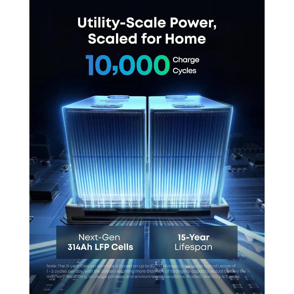 Anker SOLIX S2000 Portable Power Station 2010Wh 1500W (Peak 3000W) 7-Port Most Compact Generator AS220 ---