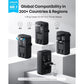 Anker Nano 5-in-1 Travel Adapter 20W USB Charger International Travel Charger for US UK EU AU A9215 ---