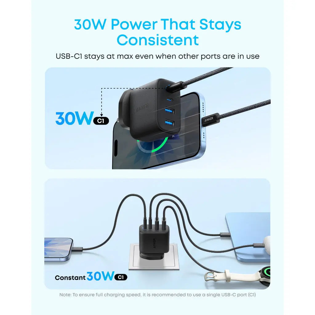[Bundle Deal] Anker MagGo Slim 10000mAh Qi2 15W CCC Power Bank + Anker Zolo 50W 4-Port USB-C Charger ---