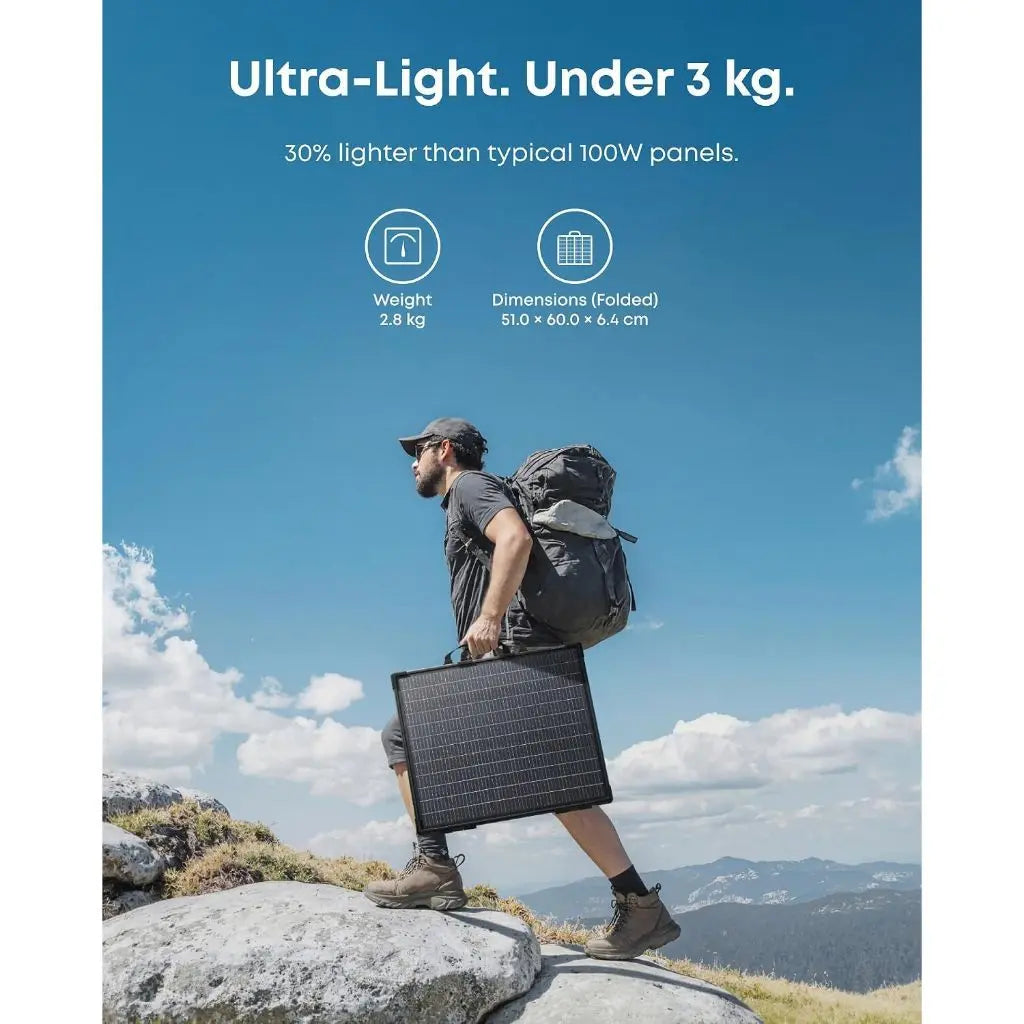 [Bundle Deal] Anker SOLIX C300 DC 288Wh | 300W Portable Power Station + Anker SOLIX PS100 Bifacial 100W Solar Panel ---