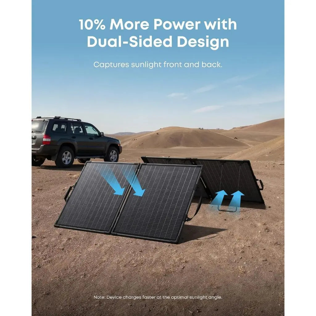 [Bundle Deal] Anker SOLIX C300 DC 288Wh | 300W Portable Power Station + Anker SOLIX PS100 Bifacial 100W Solar Panel ---