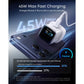 Anker Nano Charger 45W Fast Charging Smart Display Compact USB C Charger A121D ---