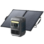 [Bundle Deal] Anker SOLIX C300 Portable Power Station - 288Wh | 300W + Anker SOLIX PS100 Bifacial 100W Solar Panel Tech House