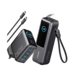 [Bundle Deal] Anker 25000mAh 165W Built-In Dual USB-C Cable Power Bank + Anker 140W 4-Port USB-C GaN Charger Tech House