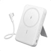 Anker Zolo 10000mAh 30W Magnetic Power Bank with USB C Cable A1685 - White